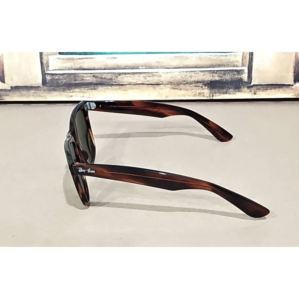 VINTAGE B&L RAY-BAN L1725 XWAS‎ G15 UV CRYSTAL SHINY TORT WAYFARER II SUNGLASSES